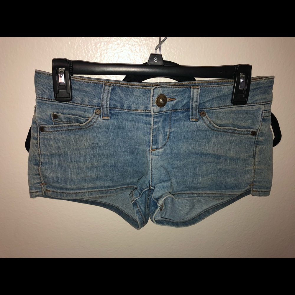 Light Denim Shorts